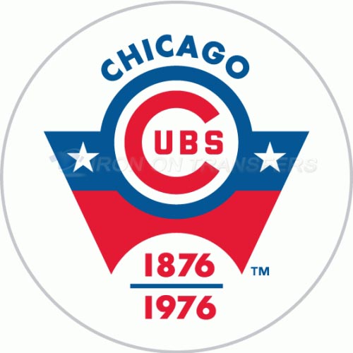 Chicago Cubs Iron-on Stickers (Heat Transfers)NO.1485